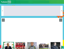 Tablet Screenshot of futbolo.tv